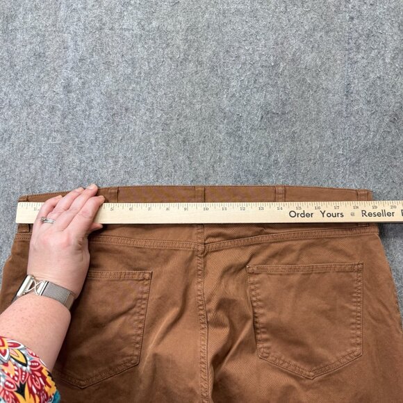 Brooks Brothers 5-Pocket Pants Men 40 x 32* Brown Advantage Stretch Slim Fit - Picture 9 of 16